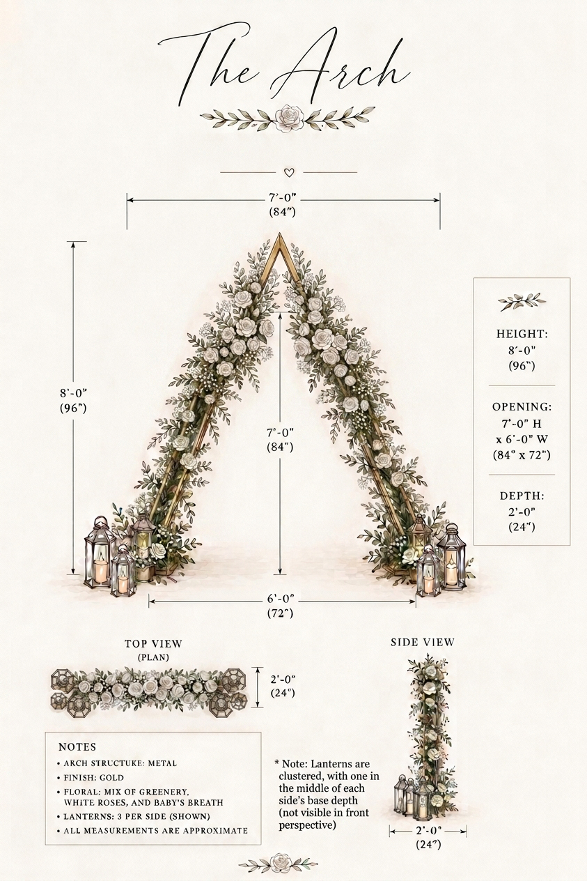 Wedding design detail